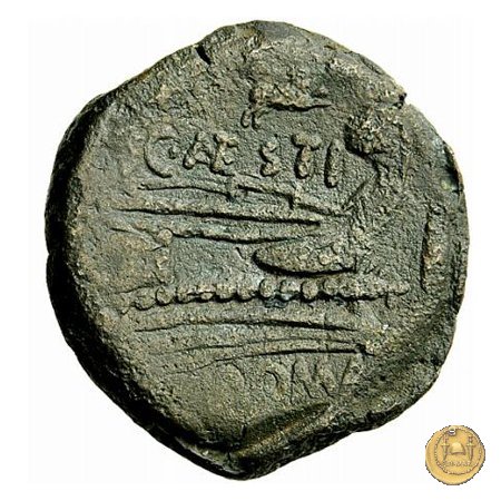 219/2 - asse C. Antestius 146 BC (Roma)