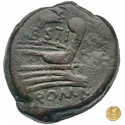 219/2 - asse C. Antestius 146 BC (Roma)