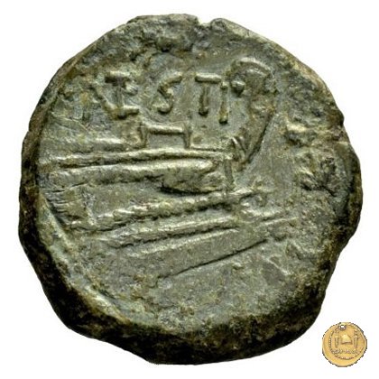 219/3 - semisse C. Antestius 146 a.C. (Roma)