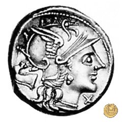 220/1 - denario M. Iunius Silanus 145 BC (Roma)