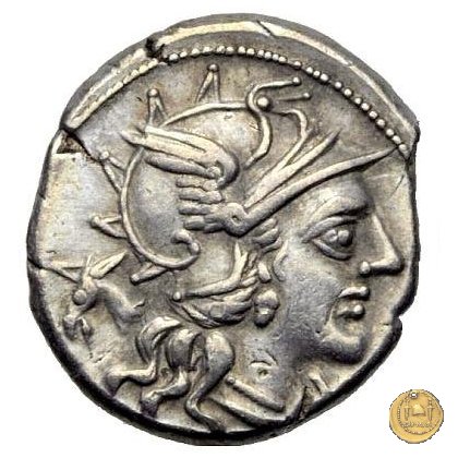 220/1 - denario M. Iunius Silanus 145 BC (Roma)