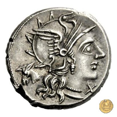 220/1 - denario M. Iunius Silanus 145 BC (Roma)