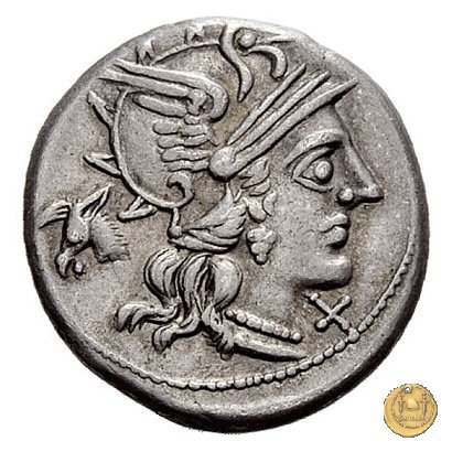 220/1 - denario M. Iunius Silanus 145 BC (Roma)