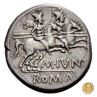 220/1 - denario M. Iunius Silanus 145 BC (Roma)