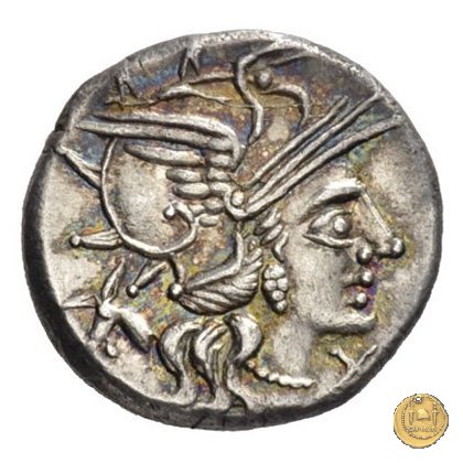 220/1 - denario M. Iunius Silanus 145 BC (Roma)