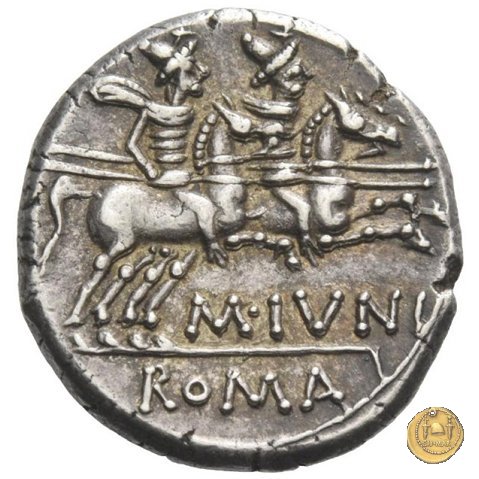 220/1 - denario M. Iunius Silanus 145 BC (Roma)