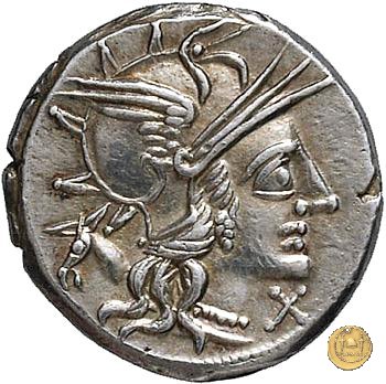 220/1 - denario M. Iunius Silanus 145 BC (Roma)