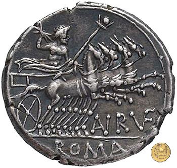 221/1 - denario T. Annius Rufus 144 BC (Roma)