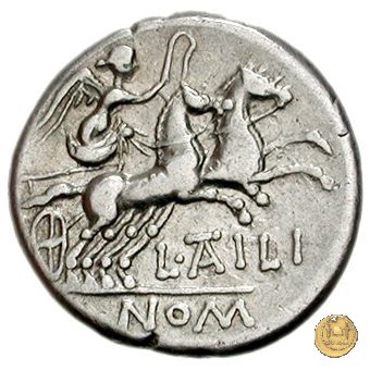 225/1 - denario L. Atilius Nomentanus 141 BC (Roma)