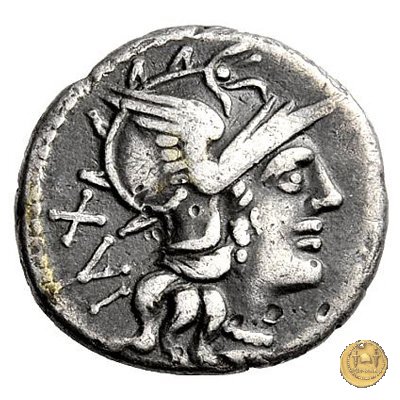 225/1 - denario L. Atilius Nomentanus 141 BC (Roma)