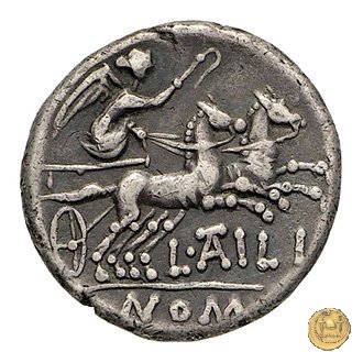 225/1 - denario L. Atilius Nomentanus 141 BC (Roma)