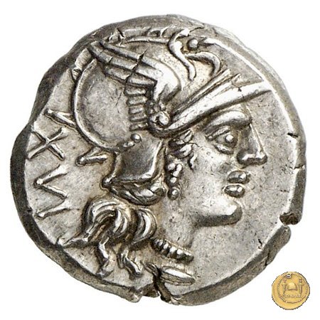 225/1 - denario L. Atilius Nomentanus 141 BC (Roma)