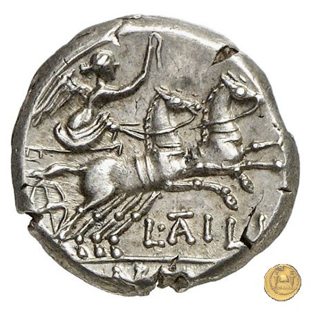 225/1 - denario L. Atilius Nomentanus 141 BC (Roma)