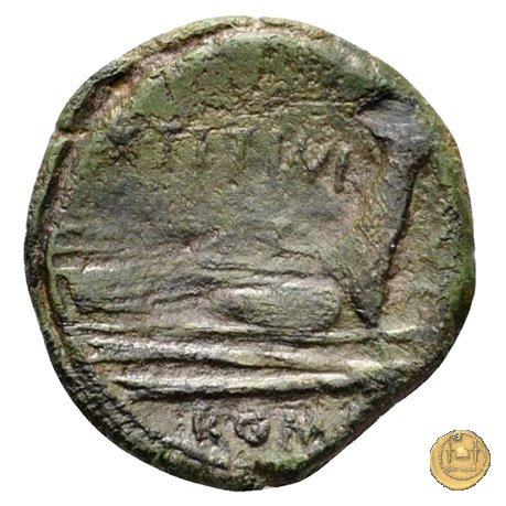 226/2 - semisse C. Titinius 141 BC (Roma)