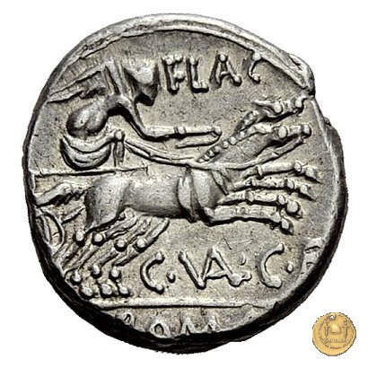 228/1 - denario C. Valerius C.f. Flaccus 140 BC (Roma)