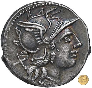 228/2 - denario C. Valerius C.f. Flaccus 140 BC (Roma)