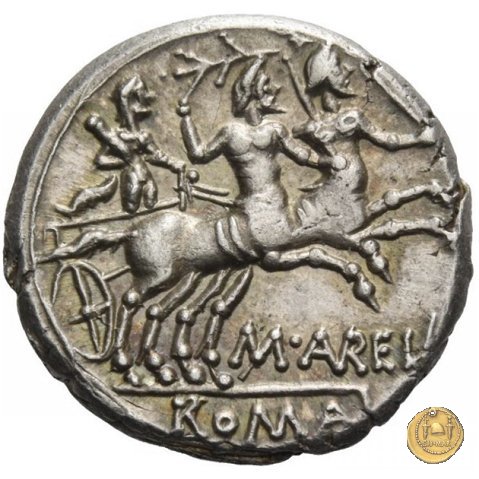 229/1 - denario M. Aurelius Cotta 139 BC (Roma)