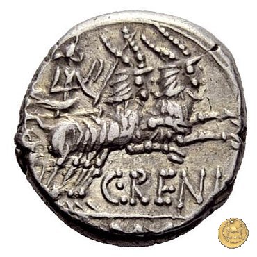 231/1 - denario C. Renius 138 BC (Roma)