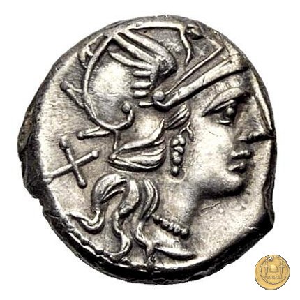 231/1 - denario C. Renius 138 BC (Roma)