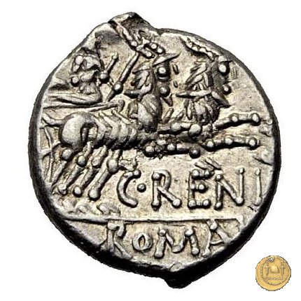 231/1 - denario C. Renius 138 BC (Roma)