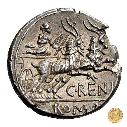 231/1 - denario C. Renius 138 BC (Roma)