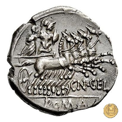 232/1 - denario Cn. Gellius 138 BC (Roma)