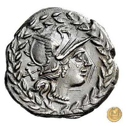 232/1 - denario Cn. Gellius 138 BC (Roma)