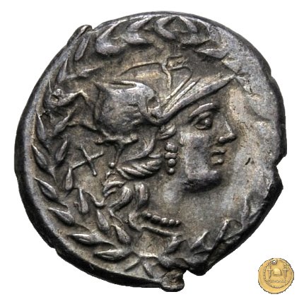 232/1 - denario Cn. Gellius 138 BC (Roma)