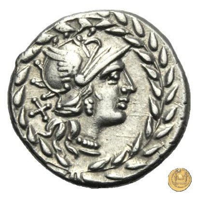 232/1 - denario Cn. Gellius 138 BC (Roma)