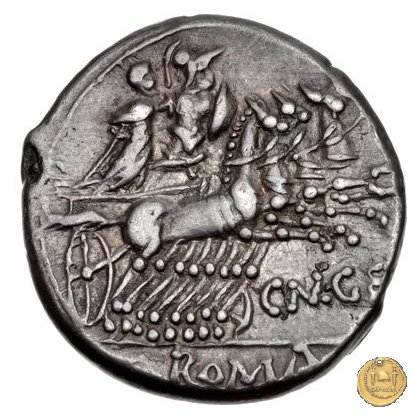 232/1 - denario Cn. Gellius 138 BC (Roma)