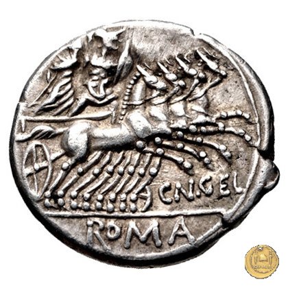 232/1 - denario Cn. Gellius 138 BC (Roma)