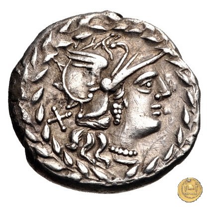 232/1 - denario Cn. Gellius 138 BC (Roma)