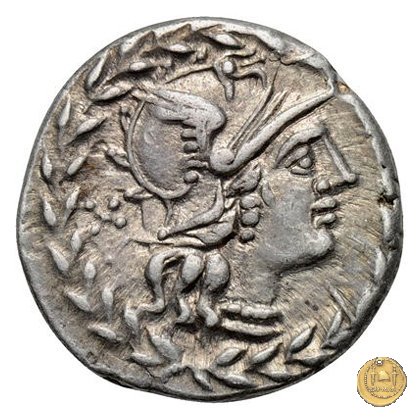 232/1 - denario Cn. Gellius 138 BC (Roma)