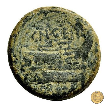 232/2 - semisse Cn. Gellius 138 BC (Roma)
