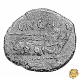 232/4 - quadrante Cn. Gellius 138 BC (Roma)