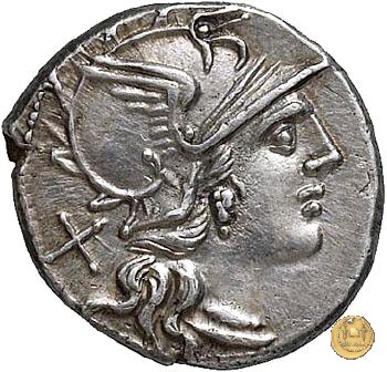 233/1 - denario P. Aelius Paetus 138 BC (Roma)