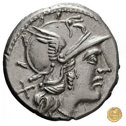 233/1 - denario P. Aelius Paetus 138 BC (Roma)