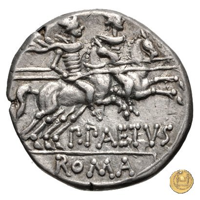 233/1 - denario P. Aelius Paetus 138 BC (Roma)