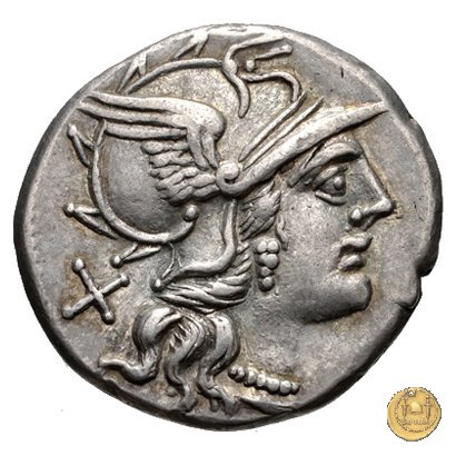 233/1 - denario P. Aelius Paetus 138 BC (Roma)