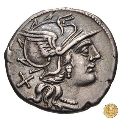 233/1 - denario P. Aelius Paetus 138 BC (Roma)