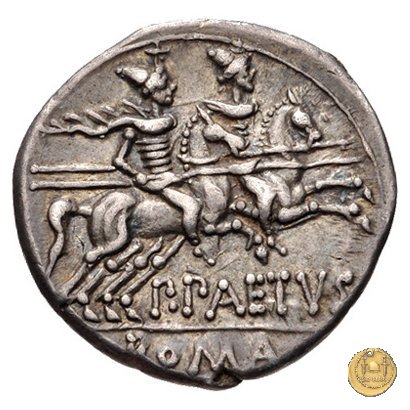 233/1 - denario P. Aelius Paetus 138 BC (Roma)