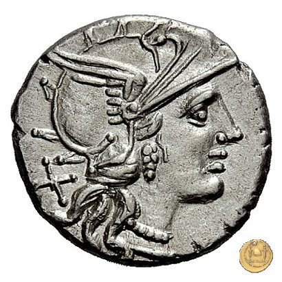 233/1 - denario P. Aelius Paetus 138 BC (Roma)