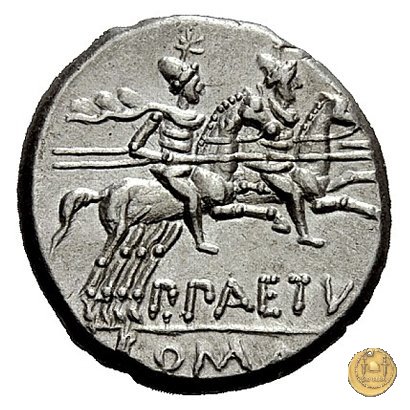 233/1 - denario P. Aelius Paetus 138 a.C. (Roma)