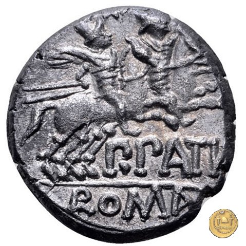 233/1 - denario P. Aelius Paetus 138 BC (Roma)