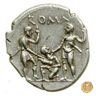 234/1 - denario Ti. Veturius 137 BC (Roma)