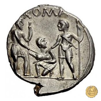 234/1 - denario Ti. Veturius 137 BC (Roma)