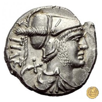 234/1 - denario Ti. Veturius 137 BC (Roma)