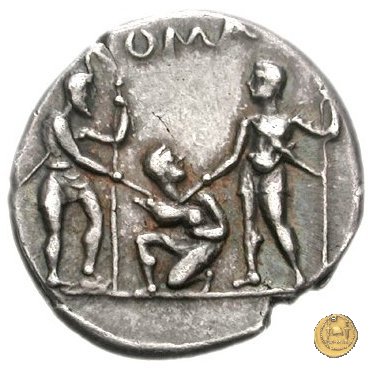 234/1 - denario Ti. Veturius 137 BC (Roma)