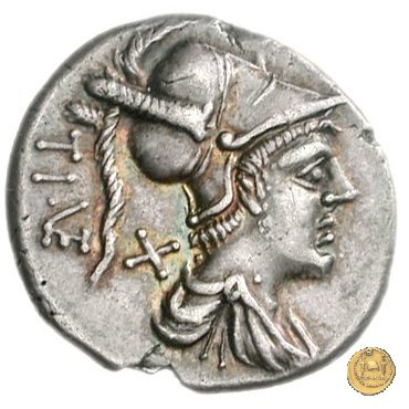 234/1 - denario Ti. Veturius 137 a.C. (Roma)