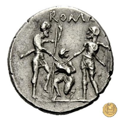 234/1 - denario Ti. Veturius 137 BC (Roma)